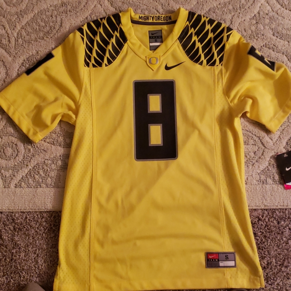 OREGON DUCKS FOOTBALL NIKE FOOTBALL JERSEY